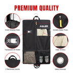 Ealer HAG301 Hockey Individual Garment Bag, Heavy Duty Hanging Travel Bag -