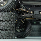 INJORA Black Brass High Clearance Chassis Links 39g Heavy Brass Links for FMS