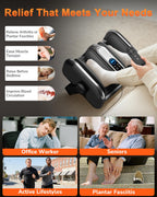 JZBRAIN Pro Foot Massager for Plantar Fasciitis & Neuropathy Relief with