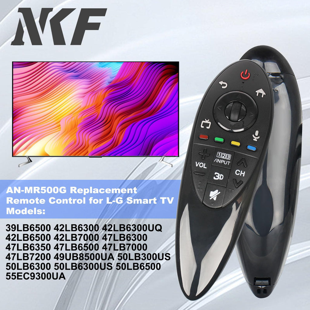 AN-MR500G ANMR500G Remote Control Replacement for L-G 3D Smart TV Remote MBM63935937 105UC9T-TA 60LB720V-ZG 50LB679V-ZF 47LB671V-ZF 39LB6500 42LB6300 55LB6300 65LB6300 77EG9700 79UB989Y-TA