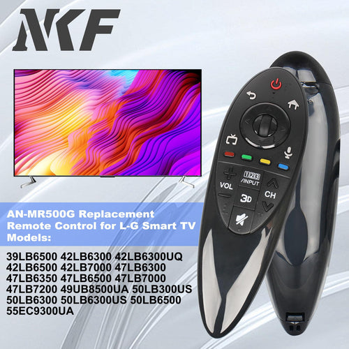 AN-MR500G ANMR500G Remote Control Replacement for L-G 3D Smart TV Remote MBM63935937 105UC9T-TA 60LB720V-ZG 50LB679V-ZF 47LB671V-ZF 39LB6500 42LB6300 55LB6300 65LB6300 77EG9700 79UB989Y-TA