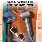 Professional Ionic Hair Dryer 160000RPM Fast Dry Low Noise with Diffuser