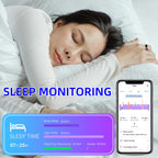 UniJethro Smart Ring for Women Men, Health Fitness Tracker Rings, IP68