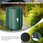 200 Gallon Collapsible Rain Barrel, Foldable Outdoor Water Tank with Faucet, for