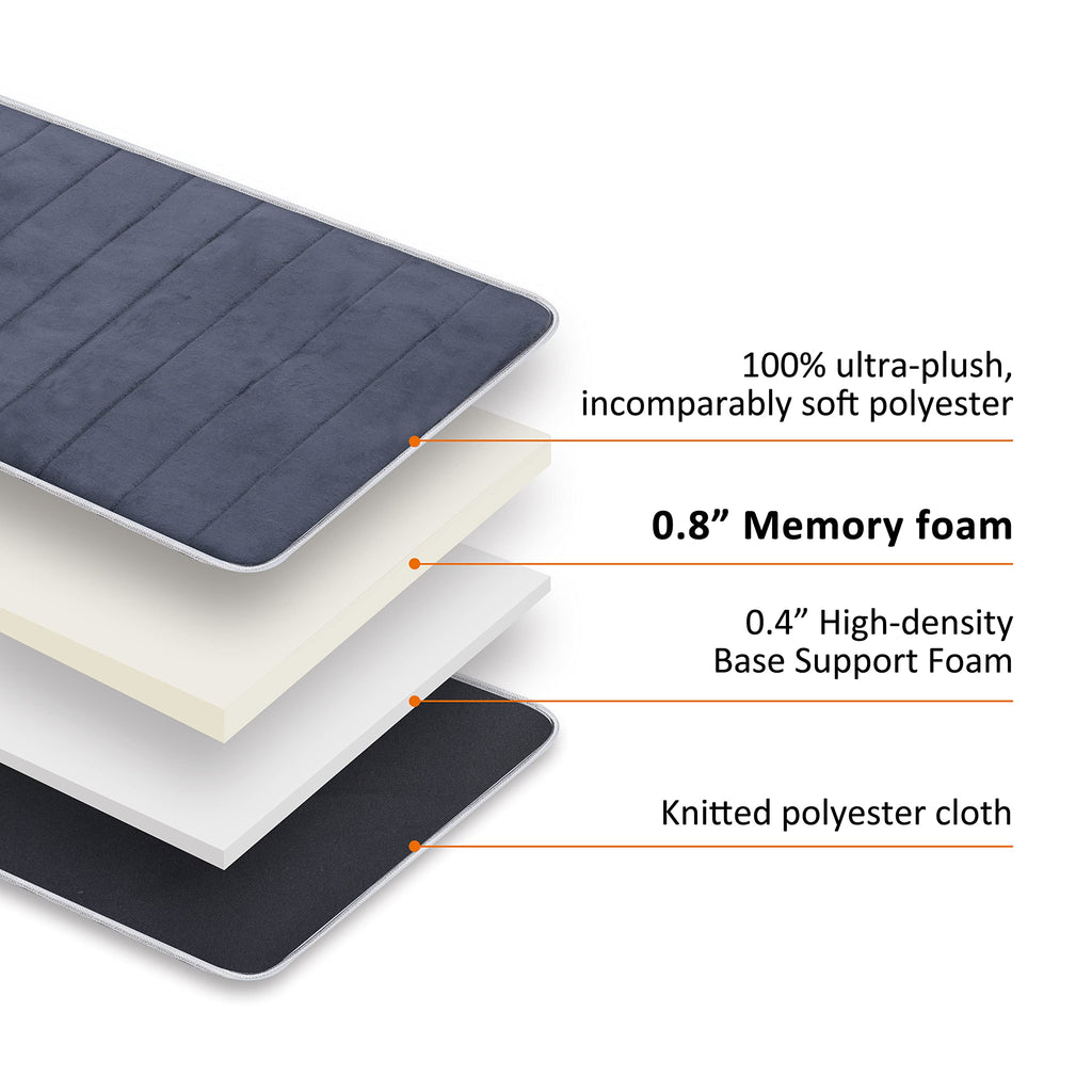 Snailax Memory Foam Massage Mat with Heat, 10 Vibrating Motors Full Body