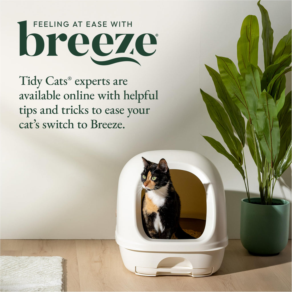 Purina Tidy Cats Breeze Covered Cat Litter Box System Kit