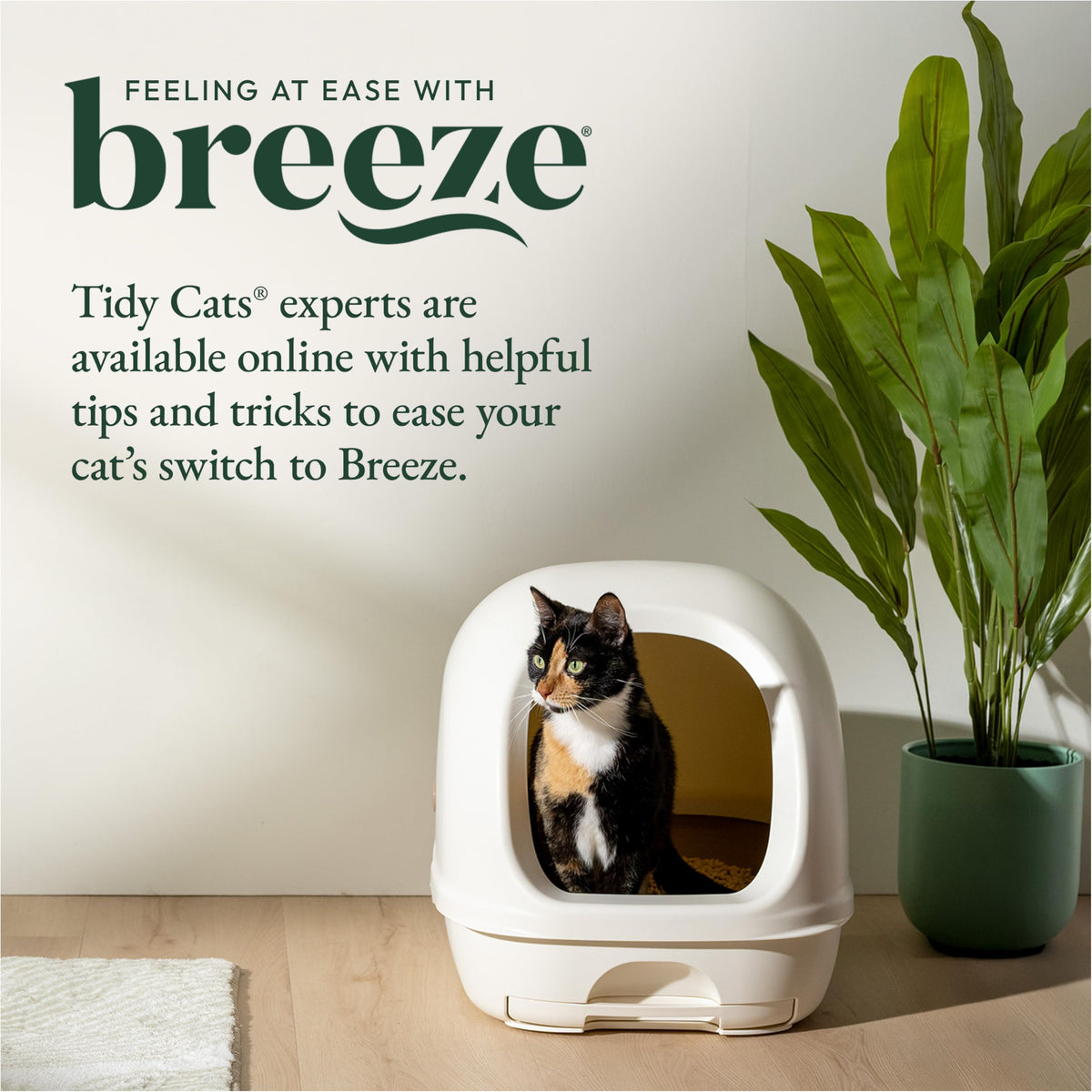 Purina Tidy Cats Breeze Covered Cat Litter Box System Kit
