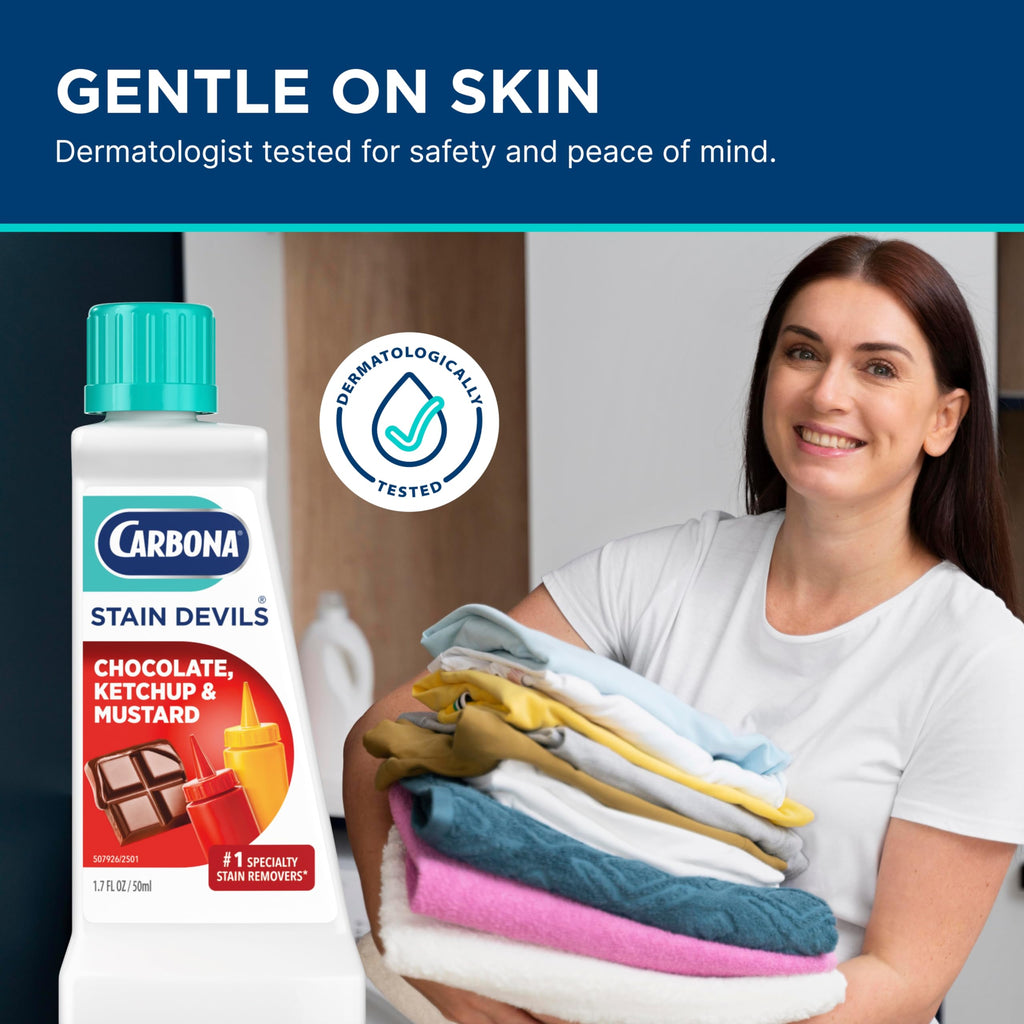 Carbona Stain Devils® #2 | Ketchup, Mustard & Chocolate | Professional Strength