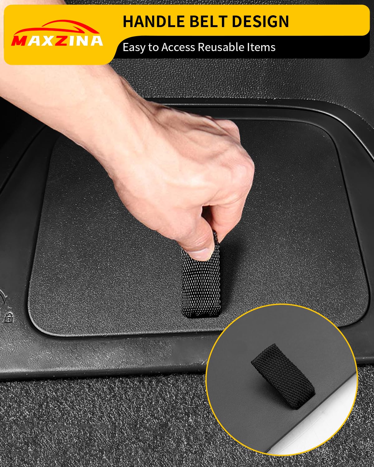 Maxzina Rear Trunk Organizer Cover Compatible with 2023 2024 2025 2026 Honda
