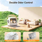 Meowant Large Space Automatic Litter Box for Multiple Cats