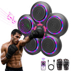 QEIFEII 2025 Music Boxing Machine with Boxing Gloves, Smart Bluetooth Boxing