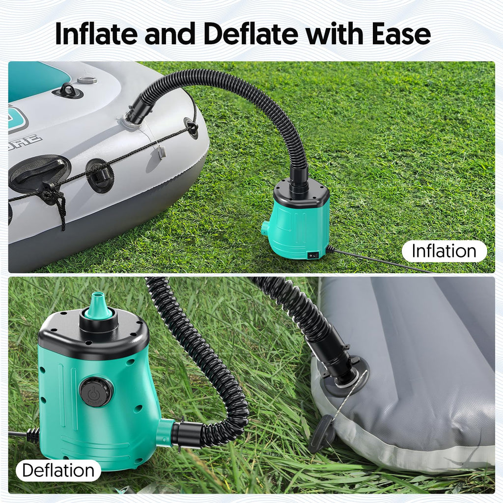 Elefor Massage Gun Deep Tissue,PercussioAir Mattress Pump for Balloons Pool