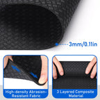 TOBWOLF Double-Sided Non-Slip Under Desk Elliptical Mat