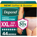 44 Count Depend Fresh Protection Adult Diapers, Incontinence & Postpartum