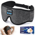 Sleep Mask with Bluetooth 5.4 Headphones, 3D Contoured Sleep Eye Mask with