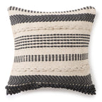 REDEARTH Boho Throw Pillow Covers Set of 2 Woven Tufted Farmhouse 18x18