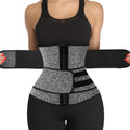 KIWI RATA Neoprene Sauna Waist Trainer Corset Sweat Belt with 2 Straps for Women