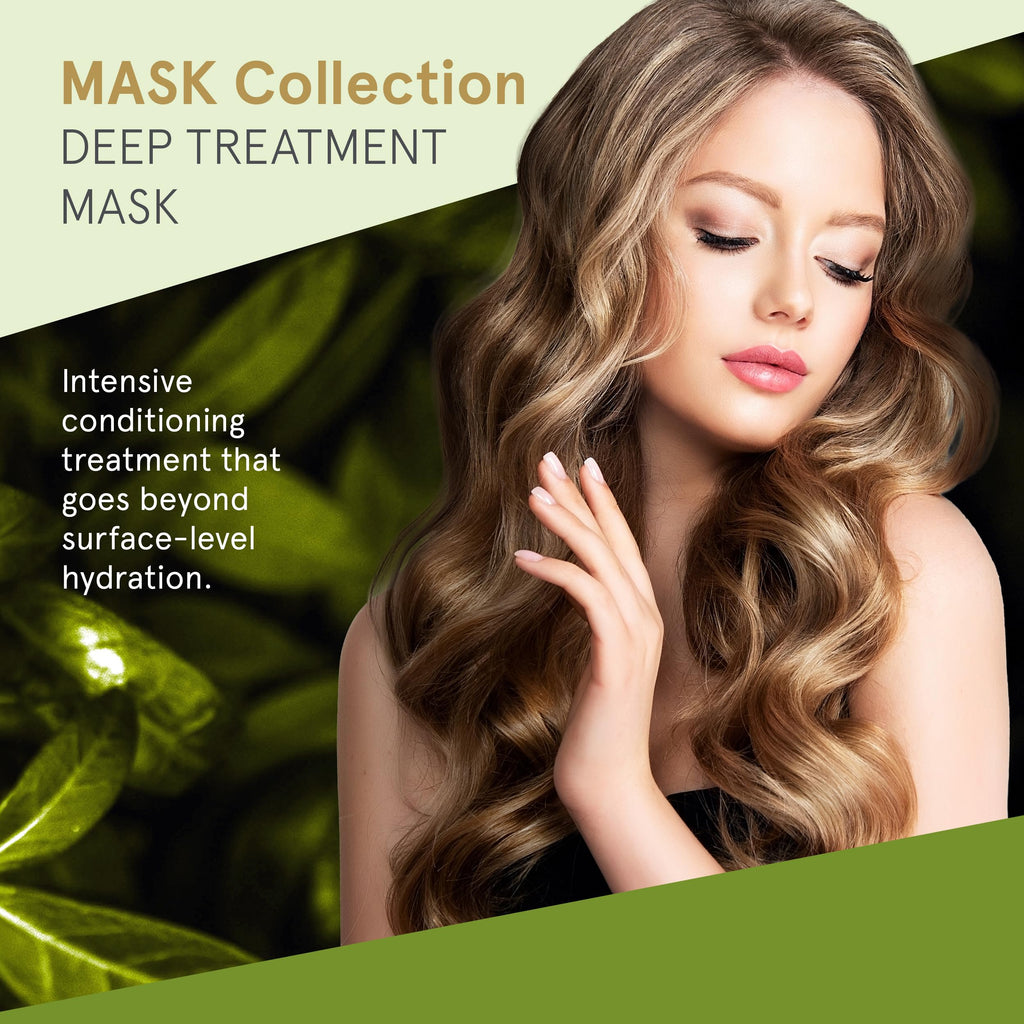 INOAR Hair Mask Macadamia Oil Wheat Protein Deep Hydration Repair 17.6oz Moist
