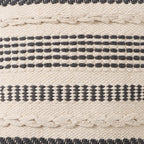 REDEARTH Boho Throw Pillow Covers Set of 2 Woven Tufted Farmhouse 18x18