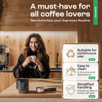 homeffect Knock Box for Coffee Grounds - Innovative Barista Accessory with
