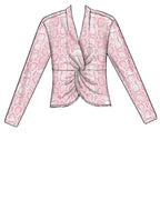 McCall Pattern Company McCall's M7957E6 Women's Twist-Front Shirt Sewing