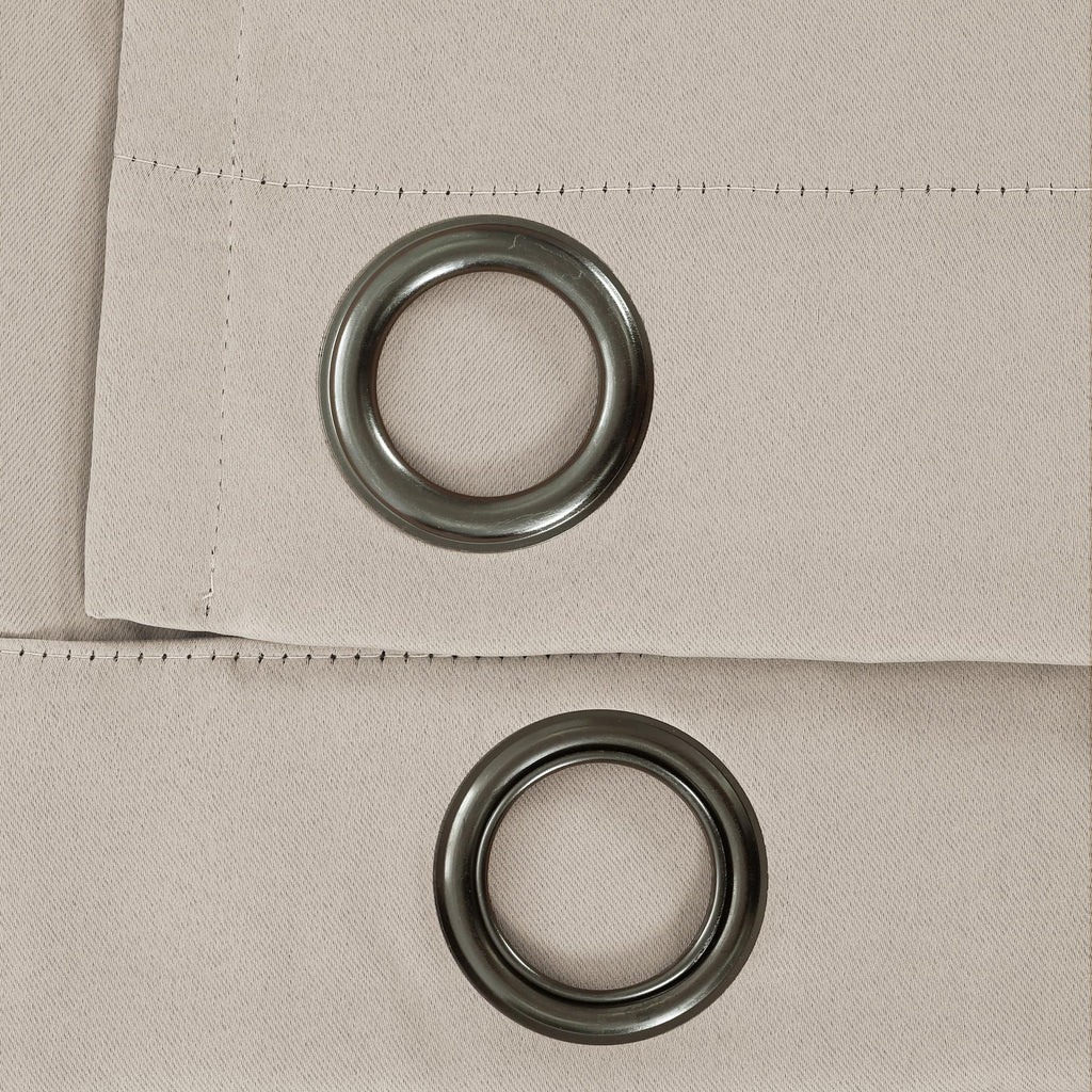 Lush Decor Insulated Grommet Blackout Window Curtain Panels, Pair, 52" W x 95"