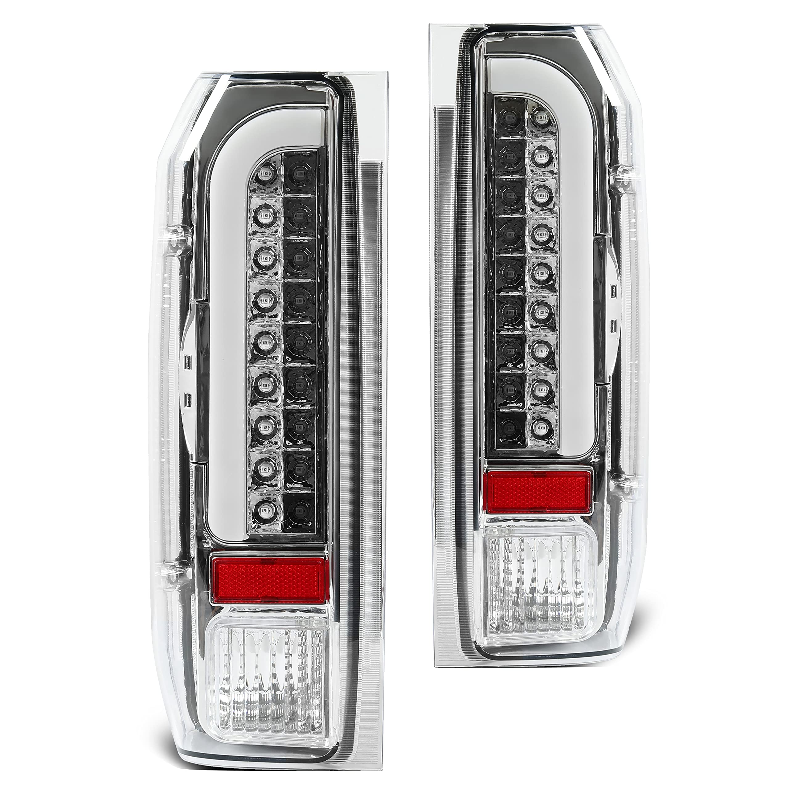 HECASA Tail Light Brake Lamp Set Ford 1990-1997 Rear Replacement Lights