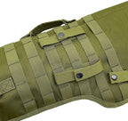Silfrae Tactical Shotgun Rifle Scabbard Bag Shoulder Bag (DarkGreen1)