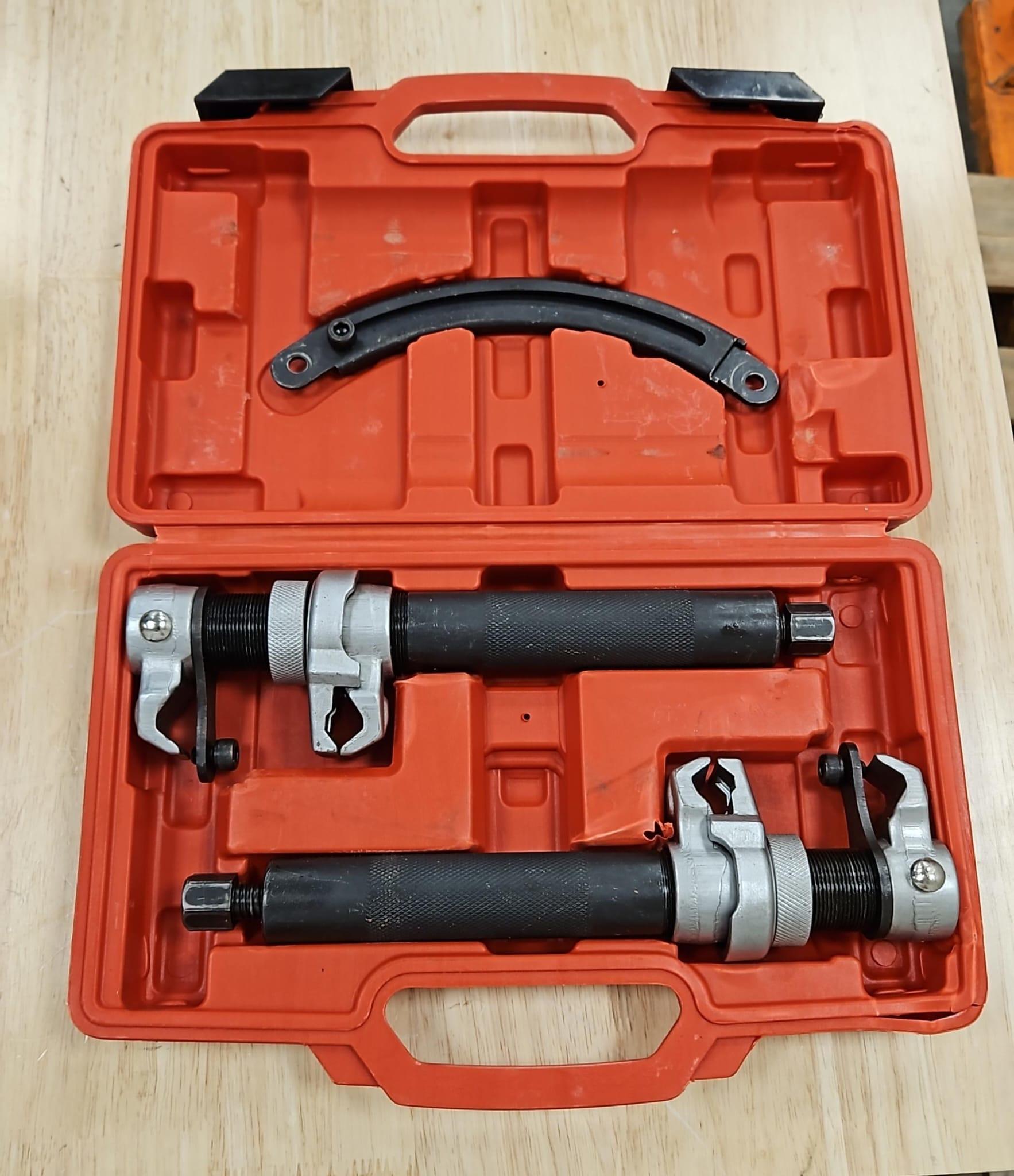 EWK Coil Spring Compressor Tool Set, 3 pcs Heavy Duty Macpherson Strut Spring