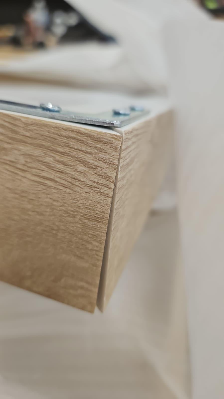 PIXY Canvas Floater Frame 24x24 Nordic White Oak for 1.5" Deep Canvas
