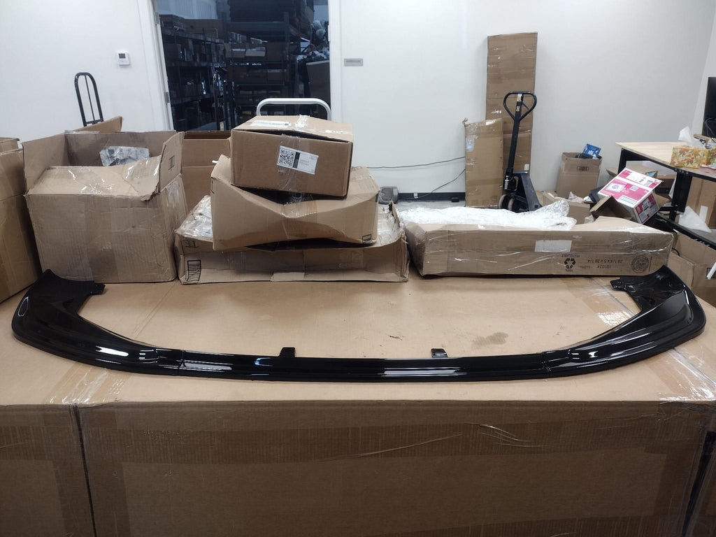 Gloss Black Front Bumper Lip Splitter for Lexus IS250 IS300 IS350 F Sport 14-16