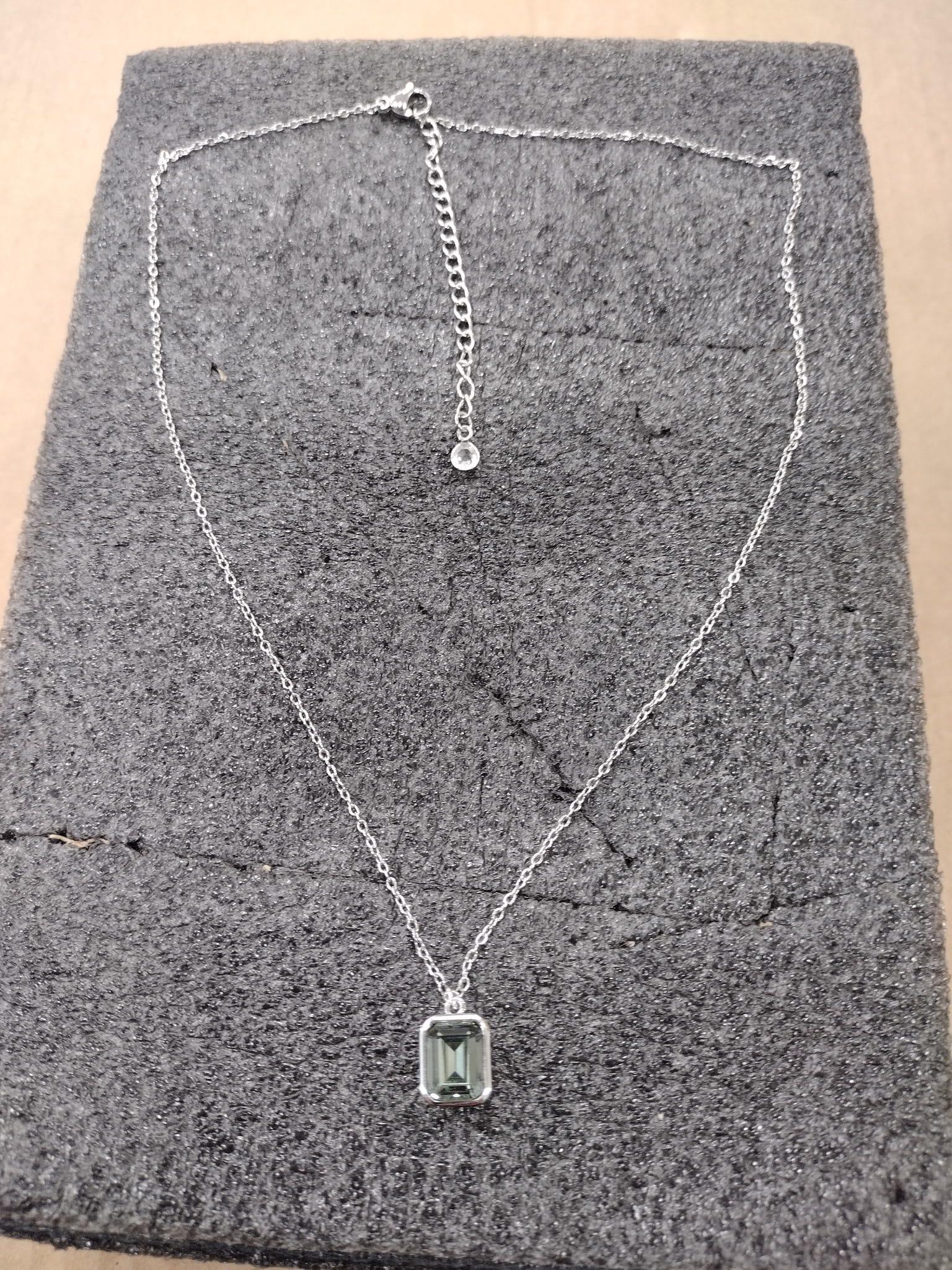 Vrsilver Amethyst Necklace for Women, Necklaces for Women Girls Purple Necklace February Birthstone Necklaces for Girl Amethyst Jewelry Birthday Gifts for Womens Girls Silver Plated Jewelry