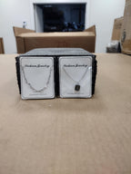 Vrsilver Amethyst Necklace for Women, Necklaces for Women Girls Purple Necklace February Birthstone Necklaces for Girl Amethyst Jewelry Birthday Gifts for Womens Girls Silver Plated Jewelry