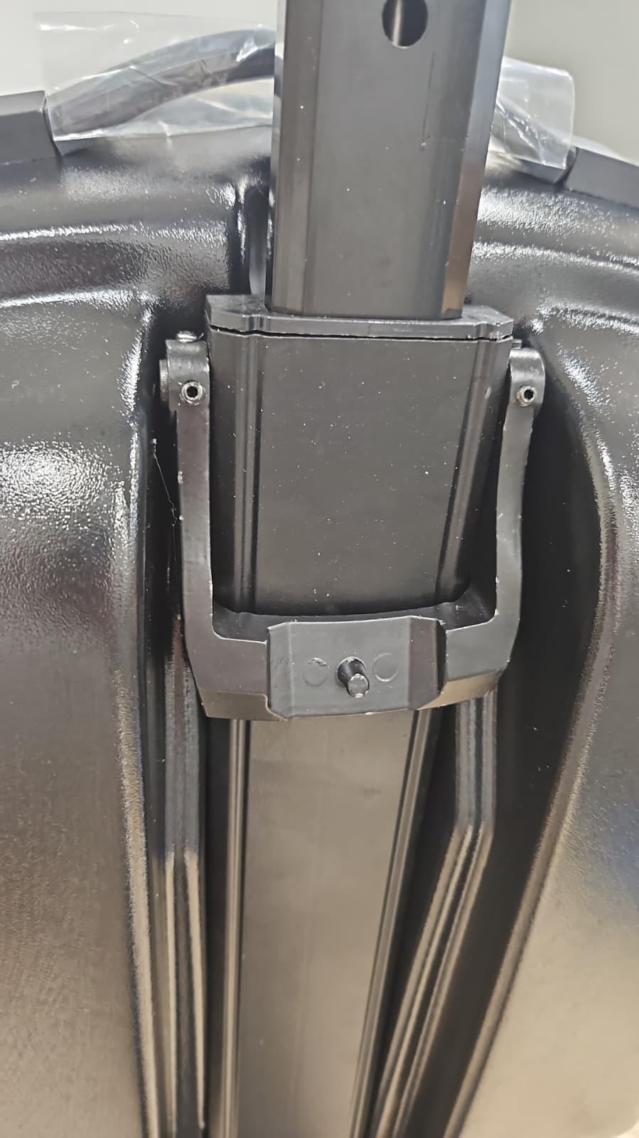 TABU 21" Scooter Suitcase for Kid&Adult,Ride On Scooter Luggage,Light Blue