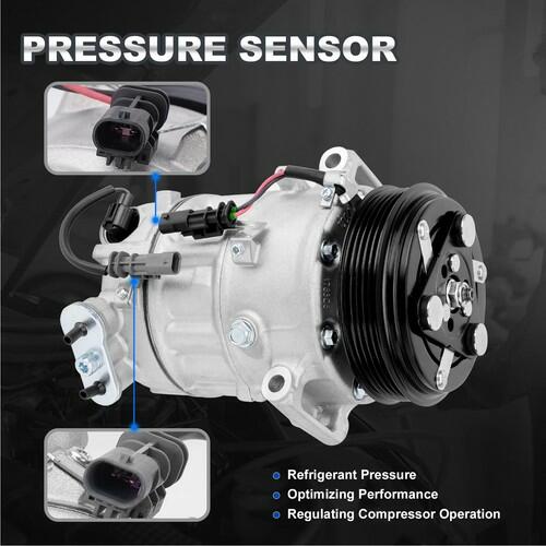 AC Compressor with Clutch Chevy Equinox GMC Terrain 2.4L 2012-2015 22798745