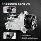 AC Compressor with Clutch Chevy Equinox GMC Terrain 2.4L 2012-2015 22798745