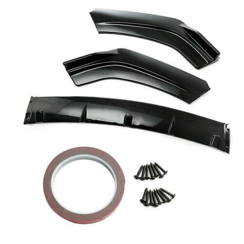 For Mercedes-Benz Car Front Bumper Lip Spoiler Splitter Body Kits Carbon Fiber