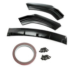 For Mercedes-Benz Car Front Bumper Lip Spoiler Splitter Body Kits Carbon Fiber