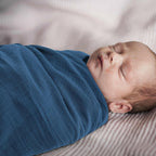 3 PACK Muslin Swaddle Blankets for Newborn, Breathable Soft Receiving Blanket,