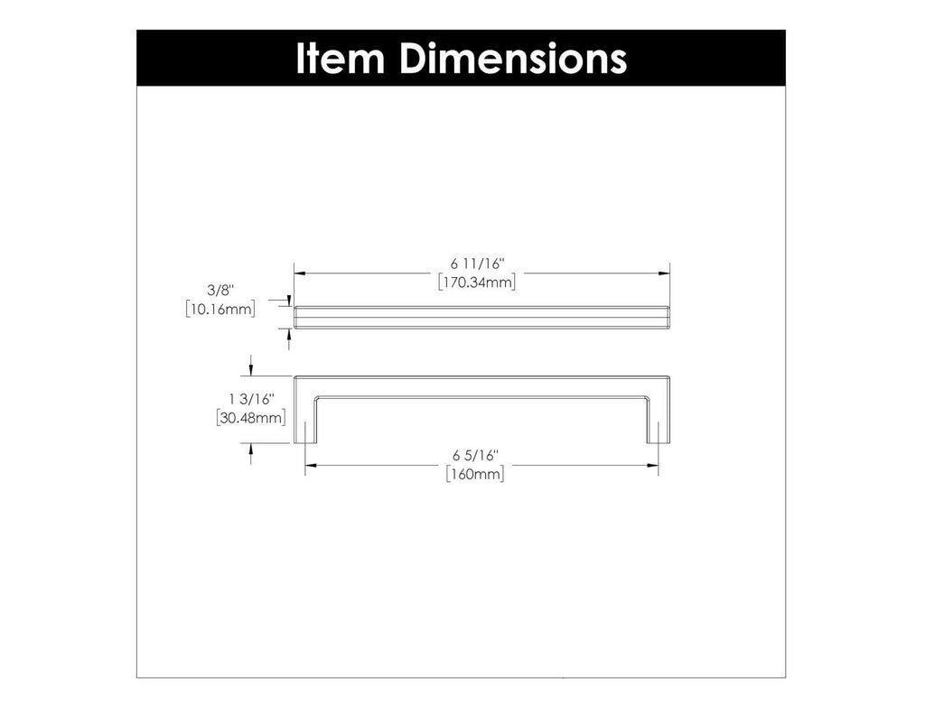 Hickory Hardware Solid Core Kitchen Cabinet Pulls, Luxury Cabinet Handles,