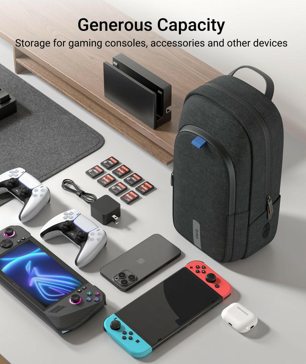Syntech Carrying Case Compatible with Steam Deck OLED/ROG Ally X/ROG Xbox Ally