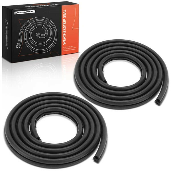 2Pack Front Door Weatherstrip Seal for Chevy Silverado 1500 Tahoe GMC Sierra