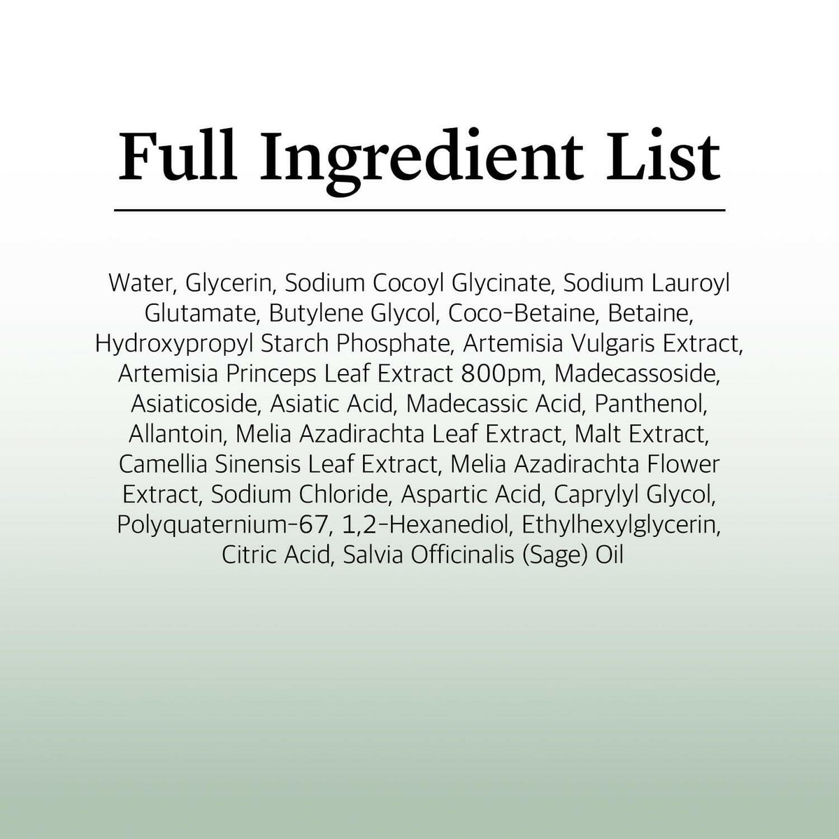 ROUND LAB Mugwort Calming Cleanser | Cleanse and calm simultaneously, Formulated