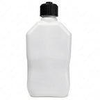 Bushman 4 Pack U-Jug Storage Jug, Portable Plastic Container, 5.5Gal, White