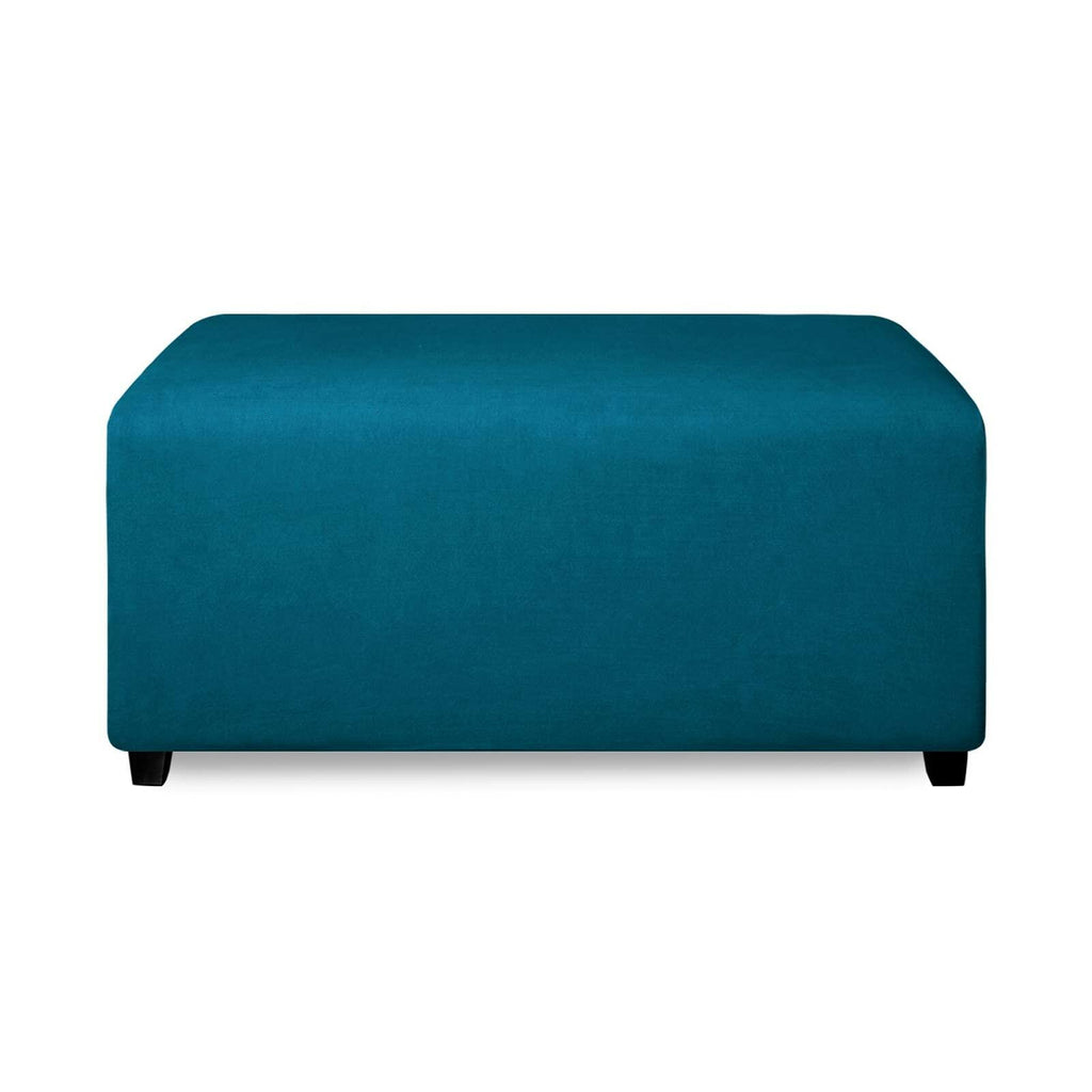 PureFit Super Stretch Soft Form Fit Ottoman Cover Rectangle - Ottoman Slipcovers