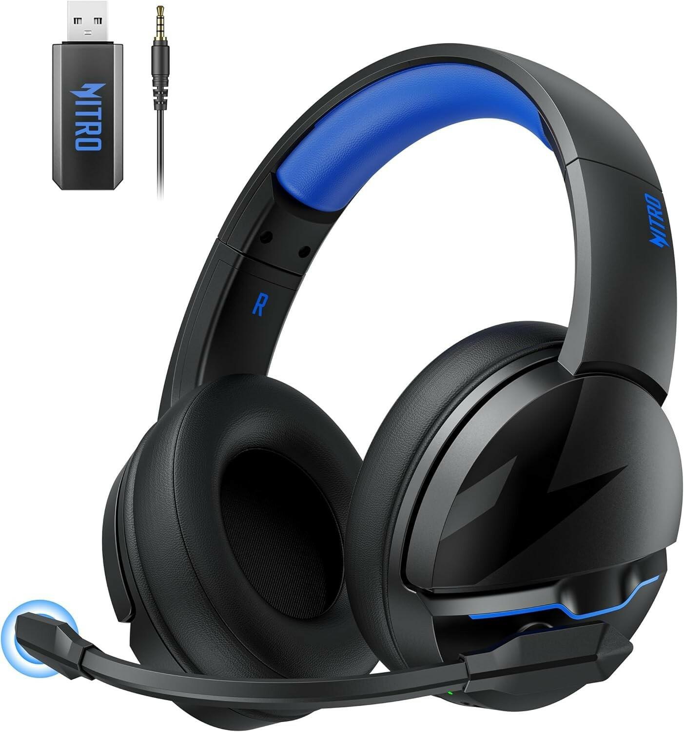 Acer 2.4GHz Flex Wireless Gaming Headset | Non-Stop 100H Battery | Dynamic 50mm