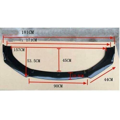 For Mercedes-Benz Car Front Bumper Lip Spoiler Splitter Body Kits Carbon Fiber