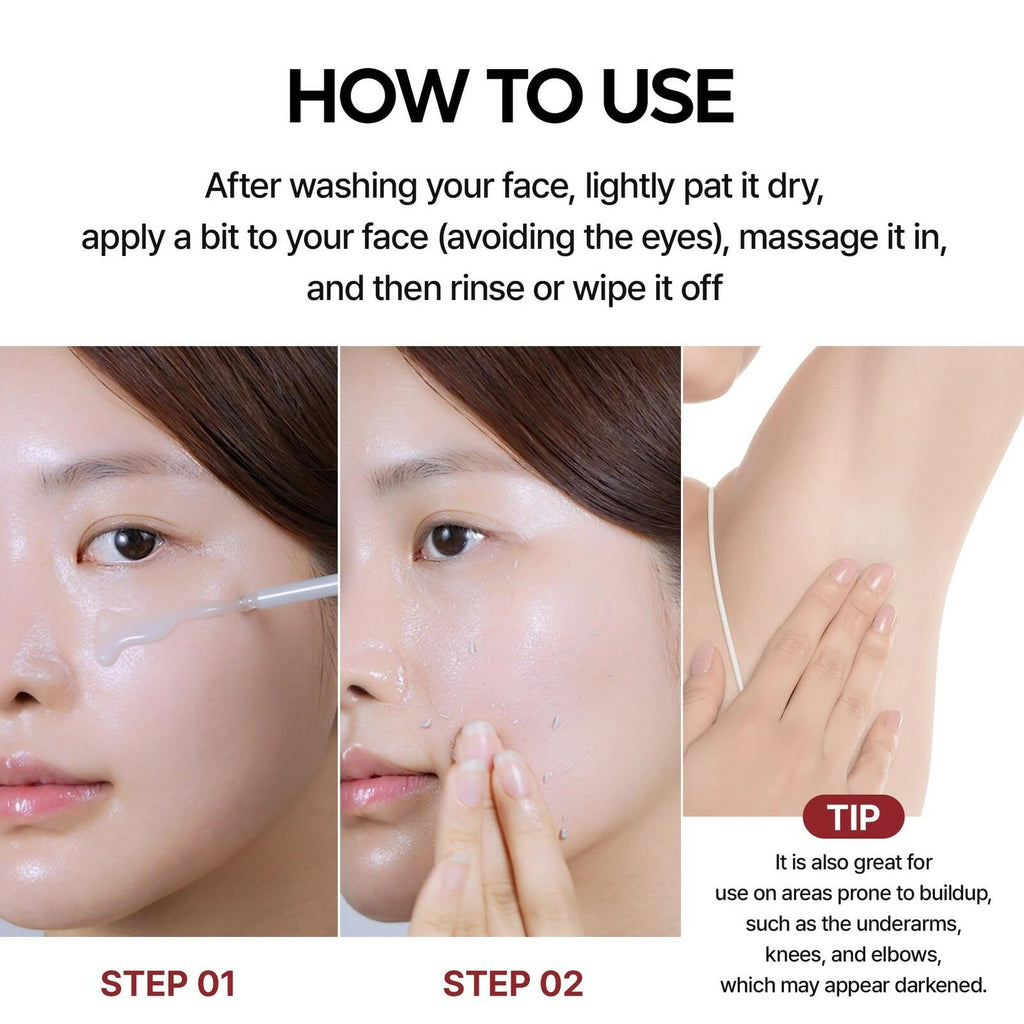 Dr.Melaxin Peel Shot Glow Black Rice Peeling Ampoule 80ml, Dead Skin Remover