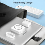 UCOMX 3 in 1 Charging Station for Multple Devices,Foldable 3 in 1 Wireless