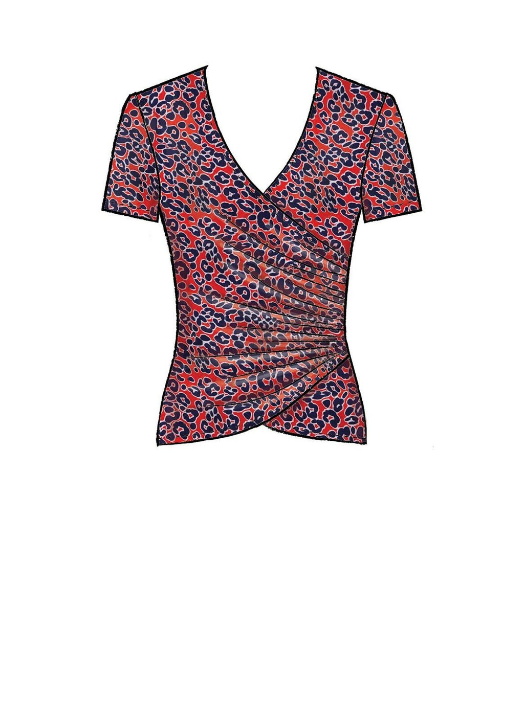 McCall's Sewing Pattern Misses' Tops Size S-M-L-XL, Various Colours